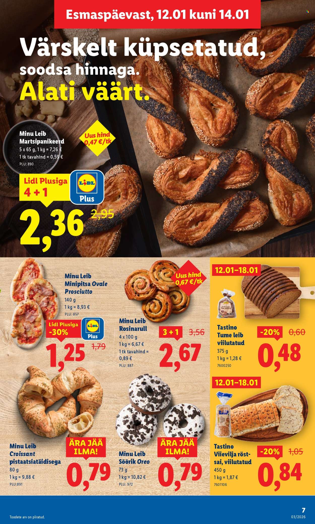 Lidl kliendileht - Kliendileht (12.01 - 18.01.2026)