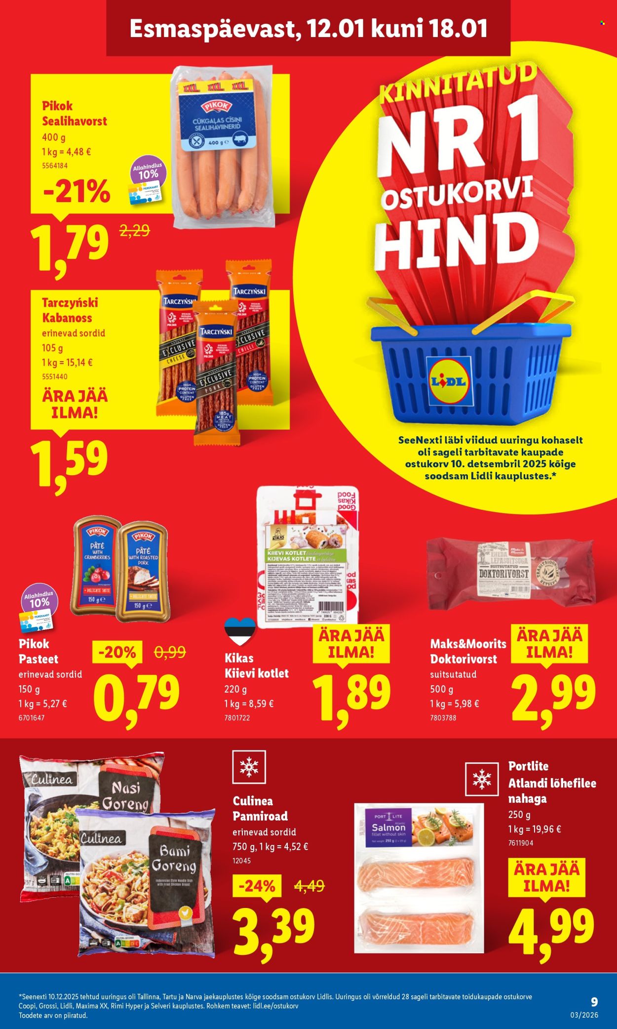 Lidl kliendileht - Kliendileht (12.01 - 18.01.2026)
