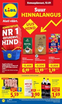 Lidl kliendileht - Kliendileht (12.01 - 18.01.2026)