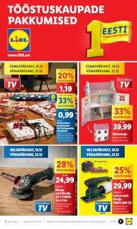 Lidl kliendileht - Tööstuskaupade pakkumised (16.12 - 22.12.2024)