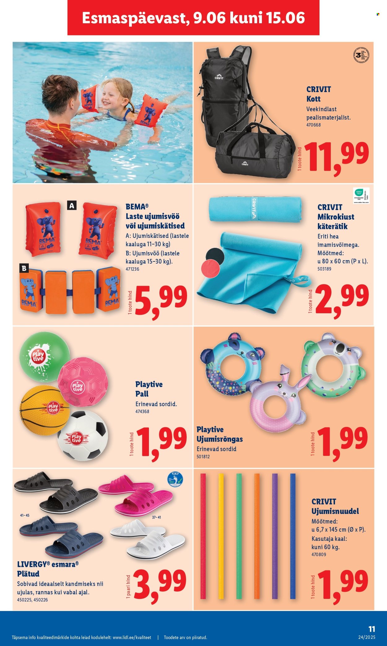 Lidl kliendileht - Tööstuskaupade pakkumised (9.06 - 15.06.2025)