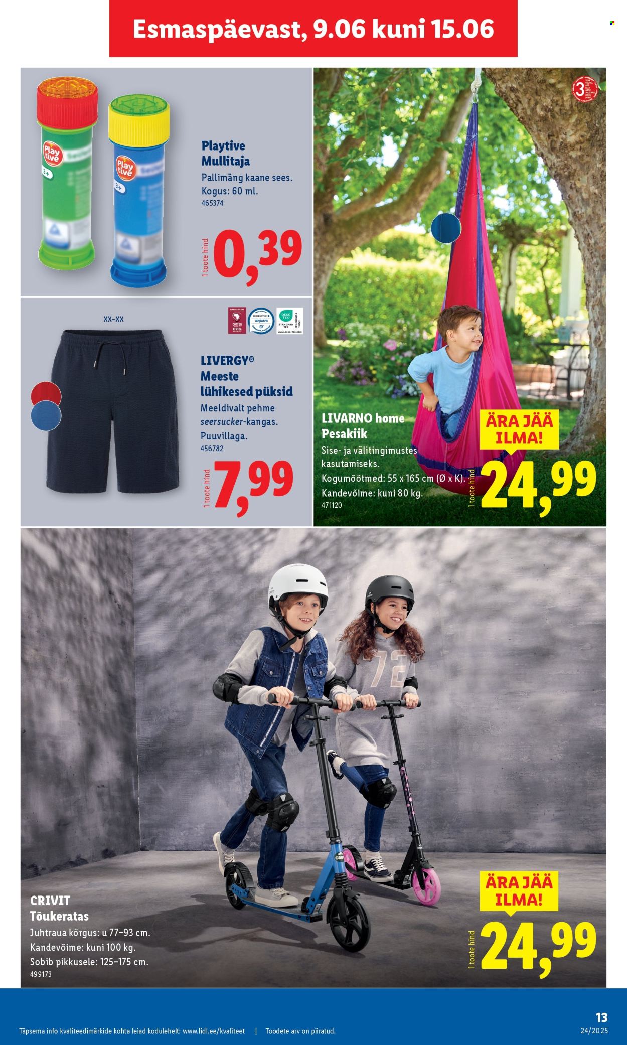 Lidl kliendileht - Tööstuskaupade pakkumised (9.06 - 15.06.2025)