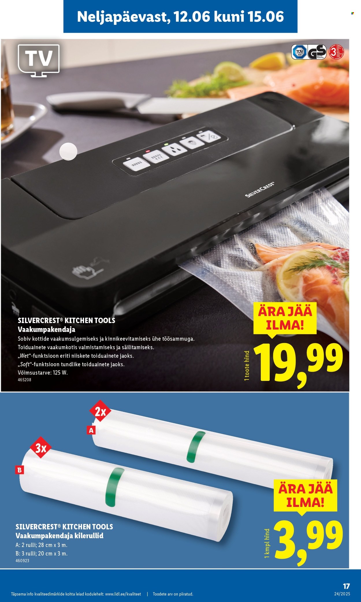 Lidl kliendileht - Tööstuskaupade pakkumised (9.06 - 15.06.2025)