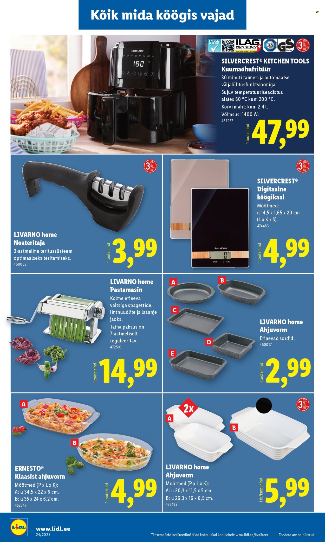 Lidl kliendileht - Tööstuskaupade pakkumised (9.06 - 15.06.2025)