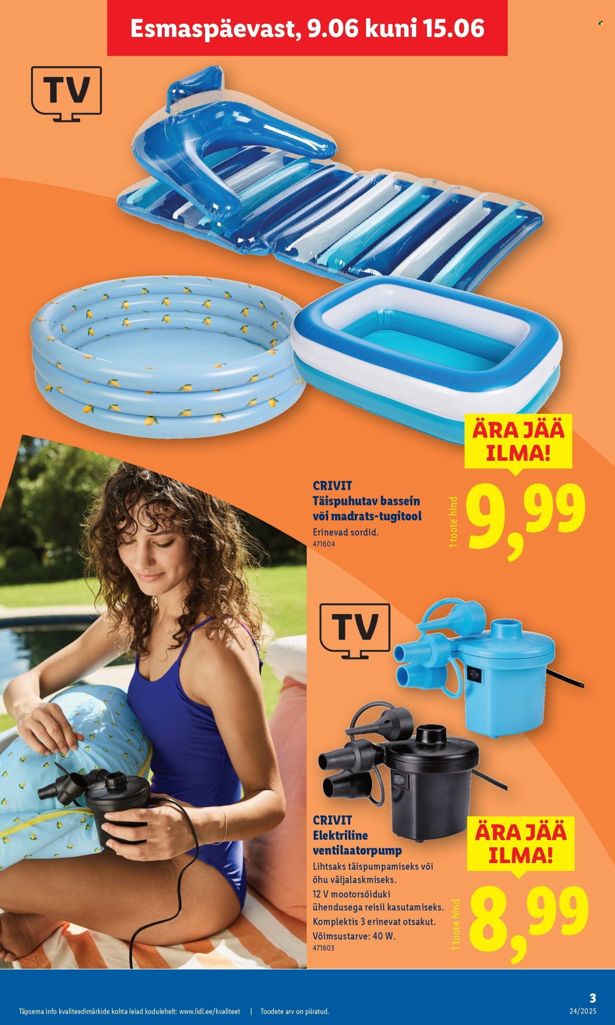 Lidl kliendileht - Tööstuskaupade pakkumised (9.06 - 15.06.2025)