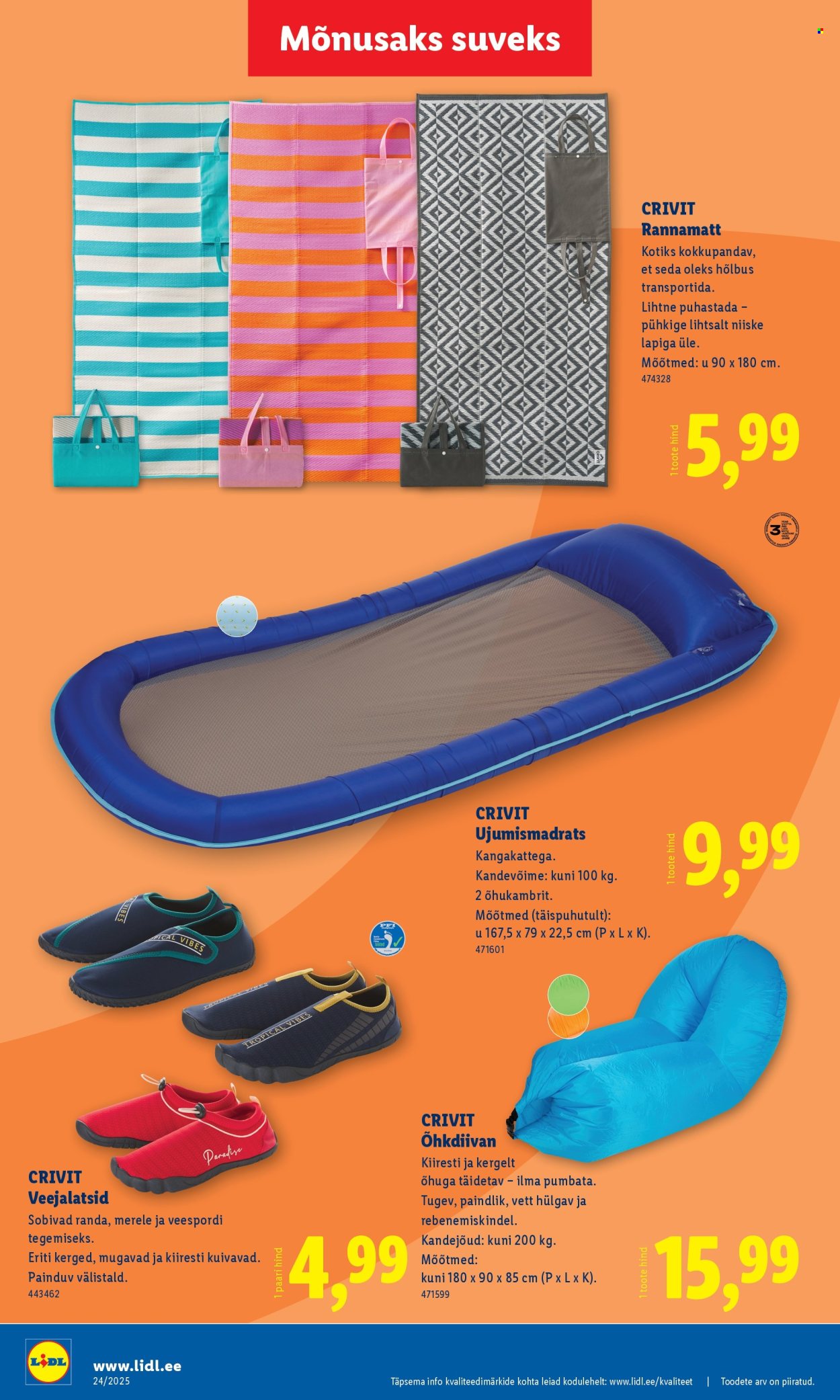 Lidl kliendileht - Tööstuskaupade pakkumised (9.06 - 15.06.2025)