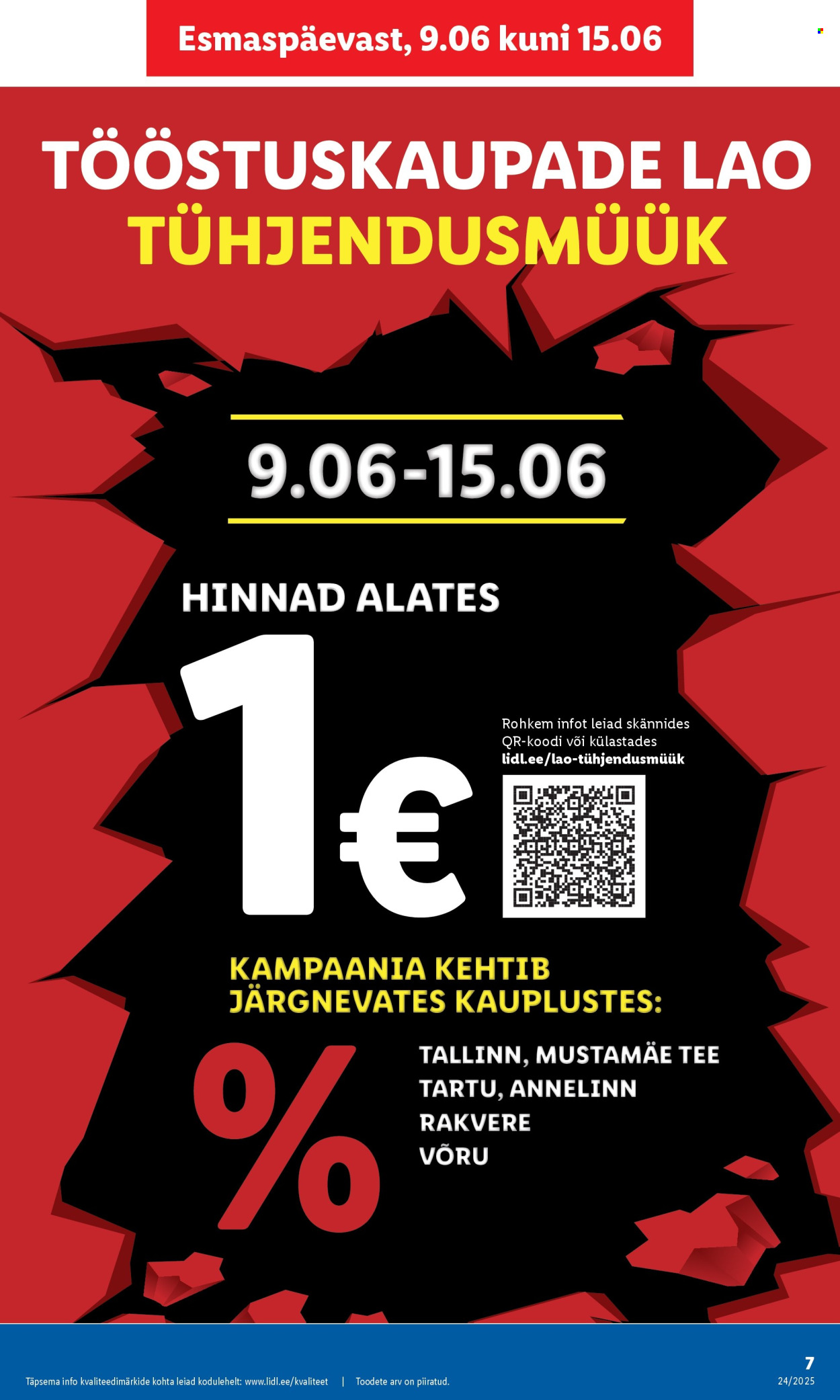 Lidl kliendileht - Tööstuskaupade pakkumised (9.06 - 15.06.2025)