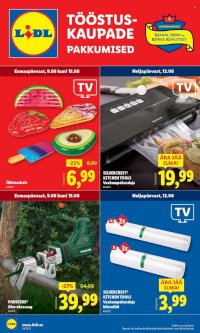 Lidl kliendileht - Tööstuskaupade pakkumised (9.06 - 15.06.2025)