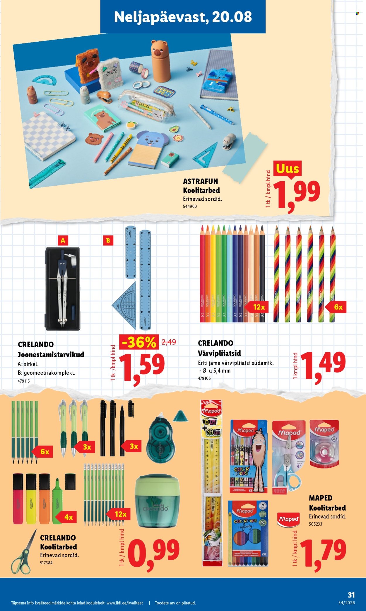 Lidl kliendileht (17.08 - 23.08.2026)