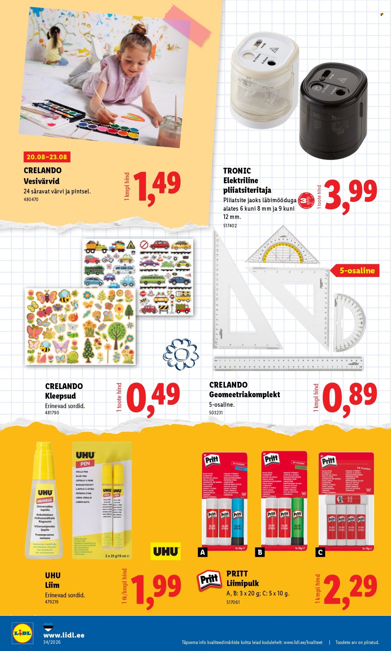 Lidl kliendileht (17.08 - 23.08.2026)