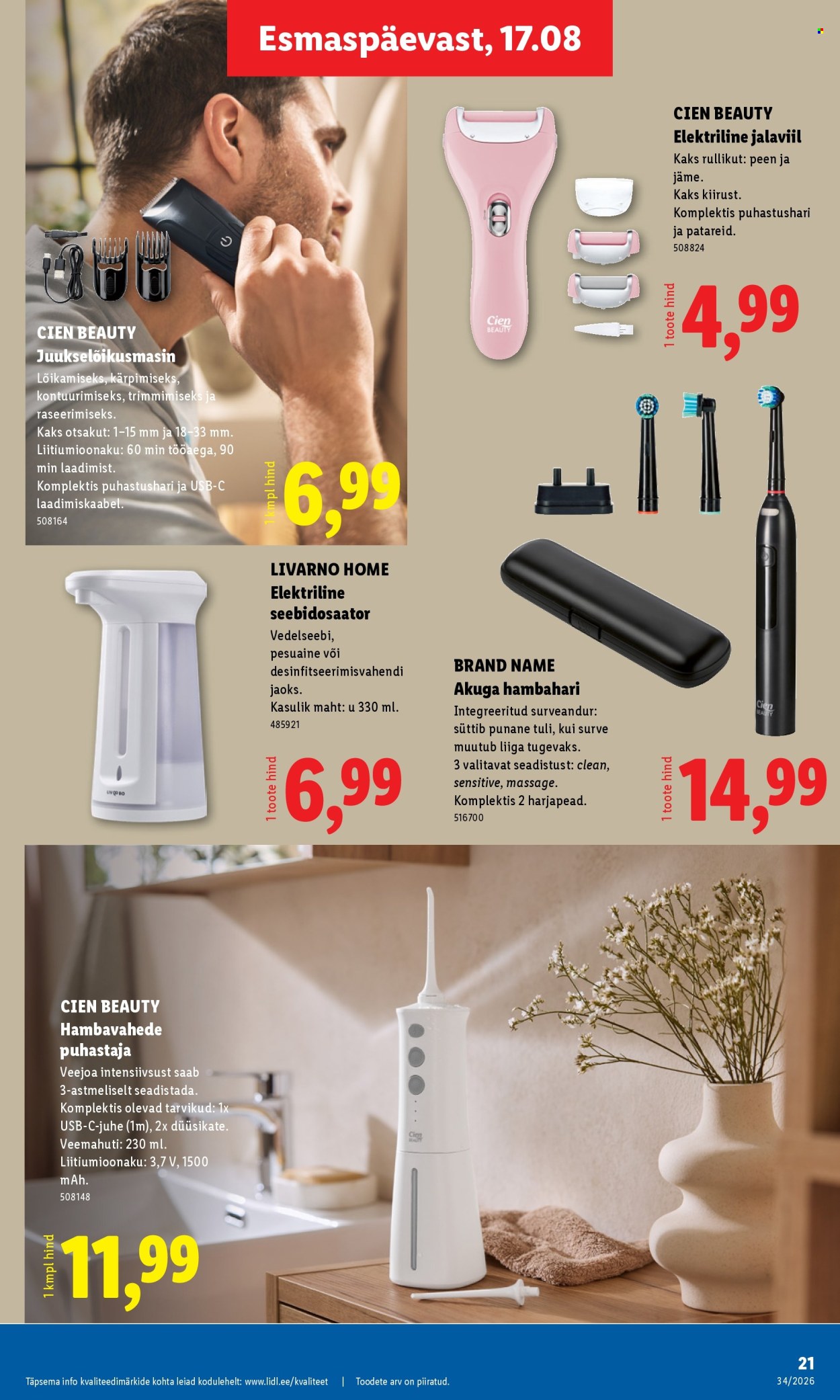 Lidl kliendileht (17.08 - 23.08.2026)