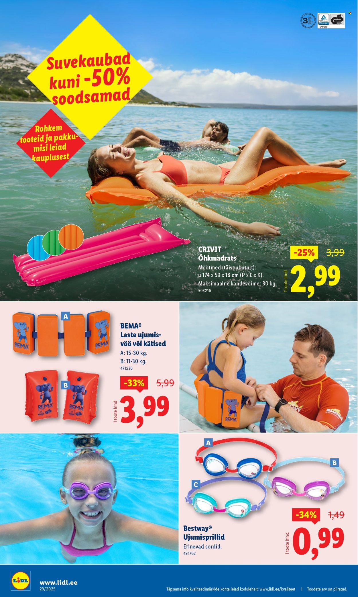 Lidl kliendileht - Tööstuskaupade pakkumised (14.07 - 20.07.2025)