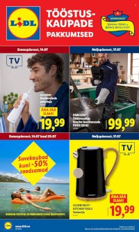 Lidl kliendileht - Tööstuskaupade pakkumised (14.07 - 20.07.2025)