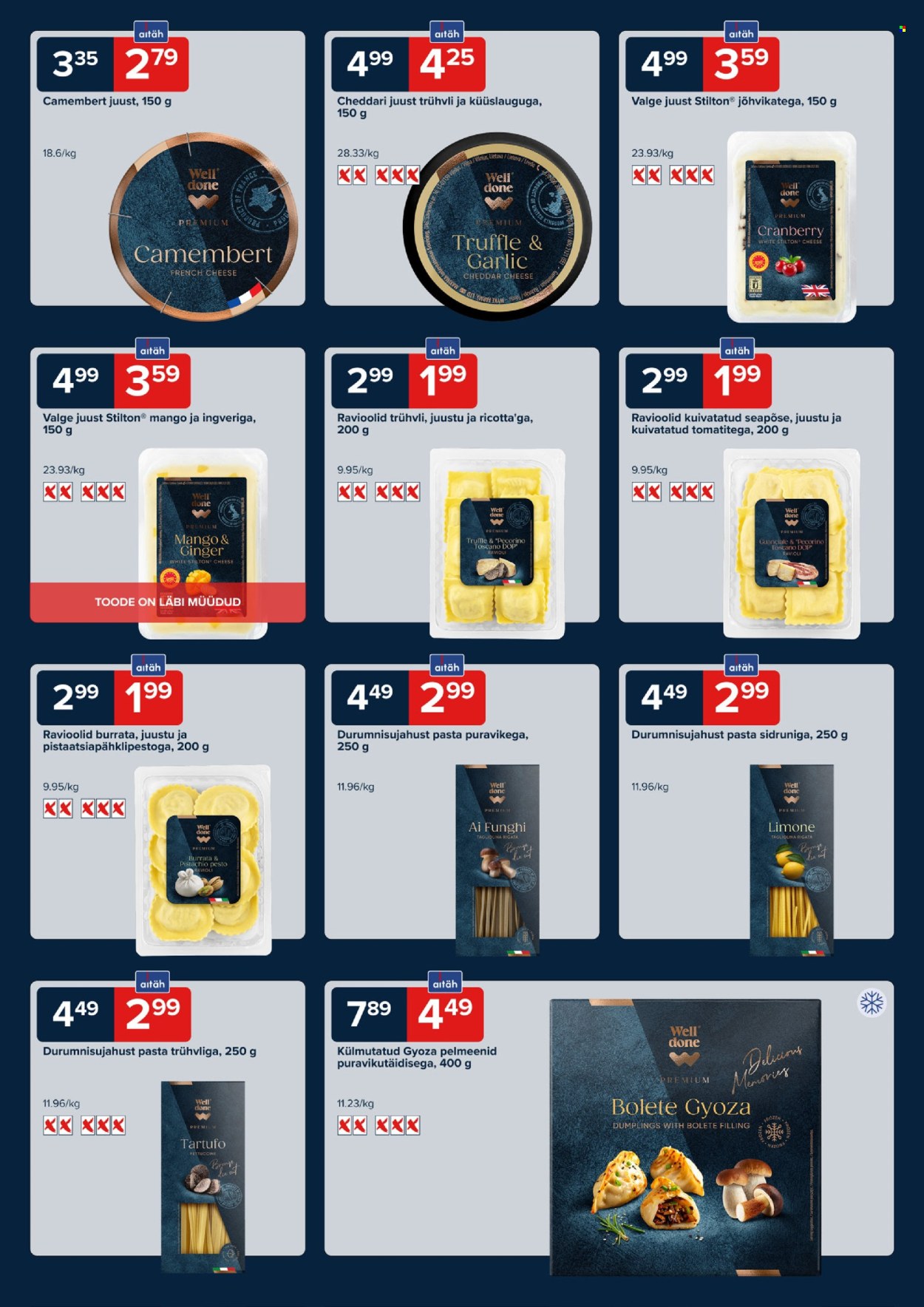 Maxima kliendileht - Well done Premium - maitsed erilisteks hetkedeks! (4.11.2025 - 12.01.2026)