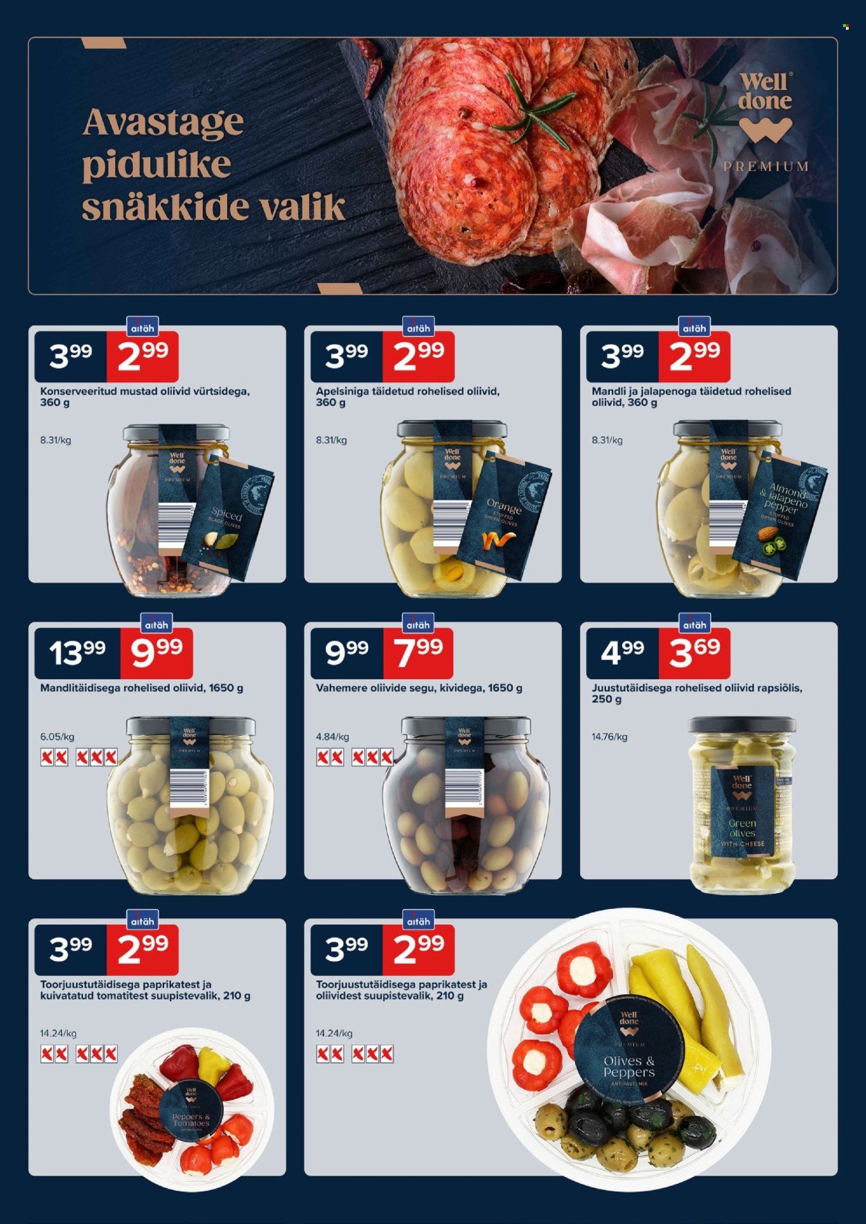 Maxima kliendileht - Well done Premium - maitsed erilisteks hetkedeks! (4.11.2025 - 12.01.2026)