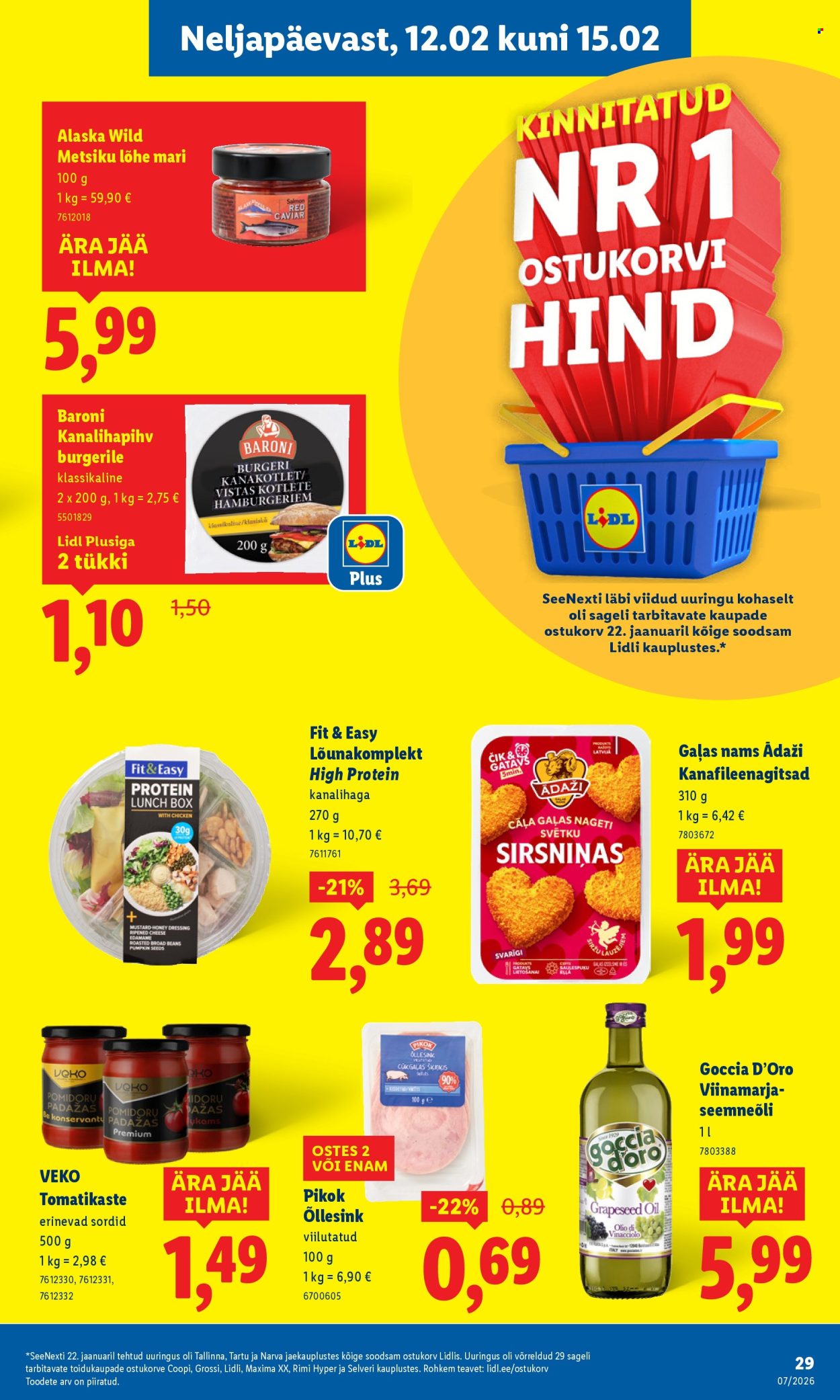 Lidl kliendileht - Kliendileht (9.02 - 15.02.2026)