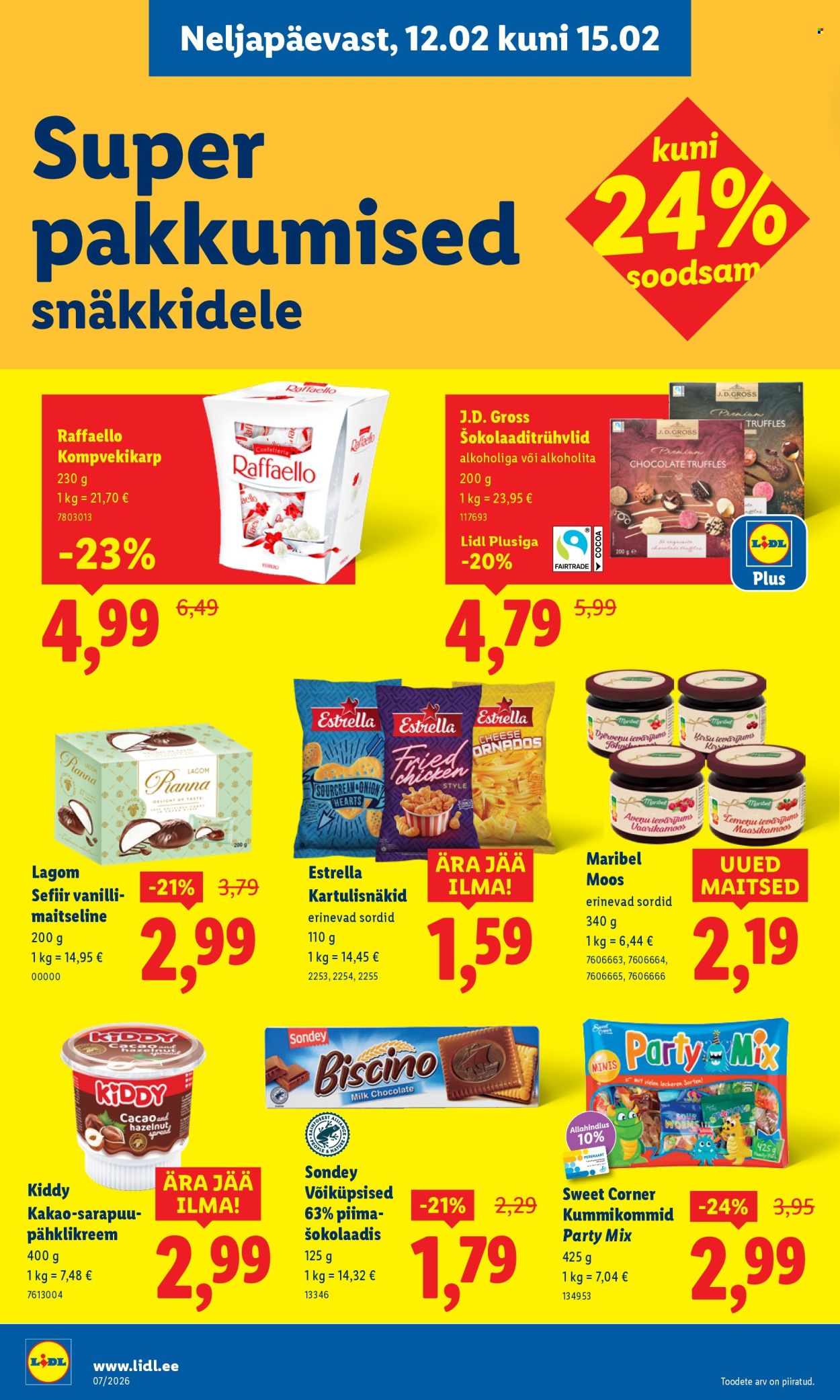 Lidl kliendileht - Kliendileht (9.02 - 15.02.2026)