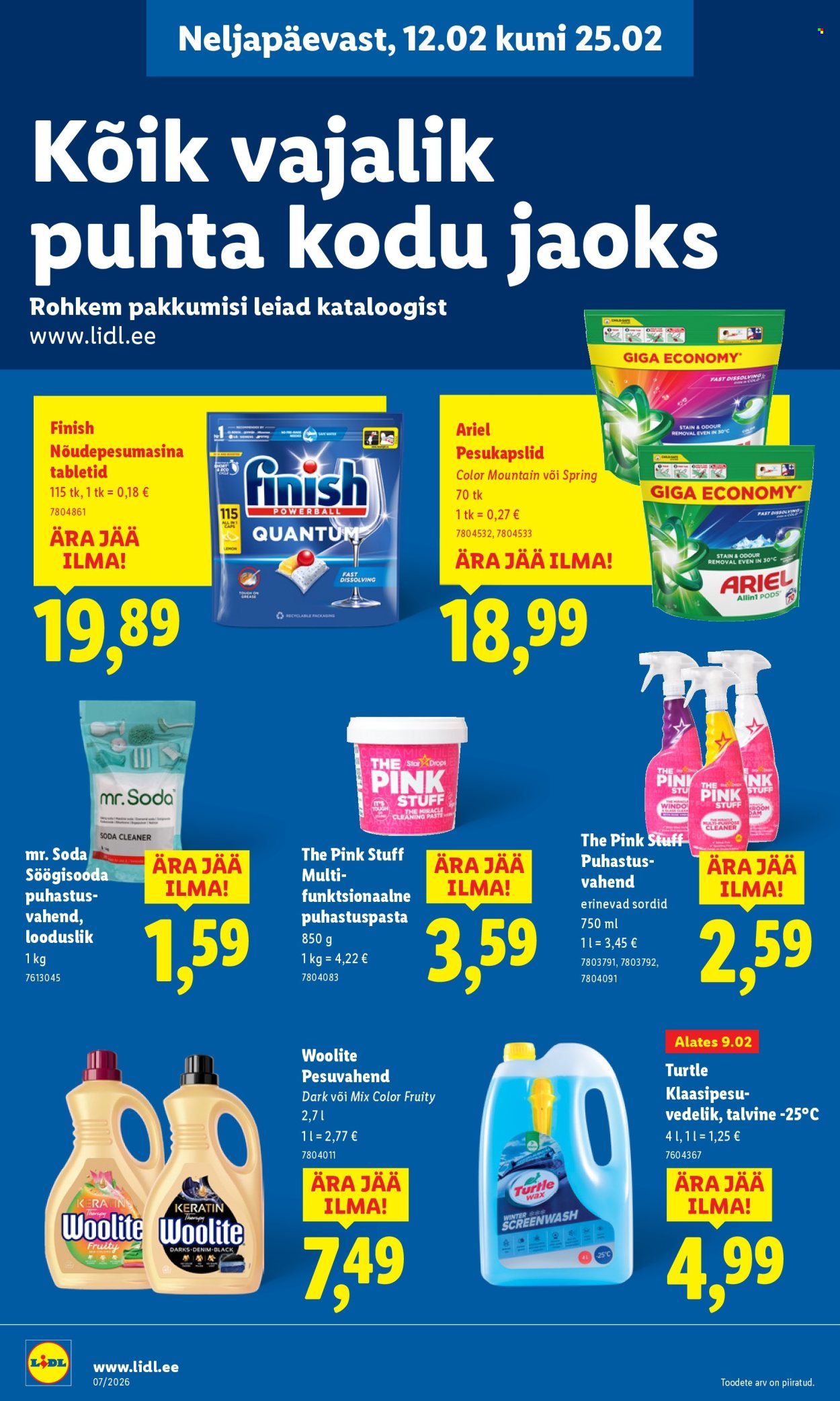 Lidl kliendileht - Kliendileht (9.02 - 15.02.2026)