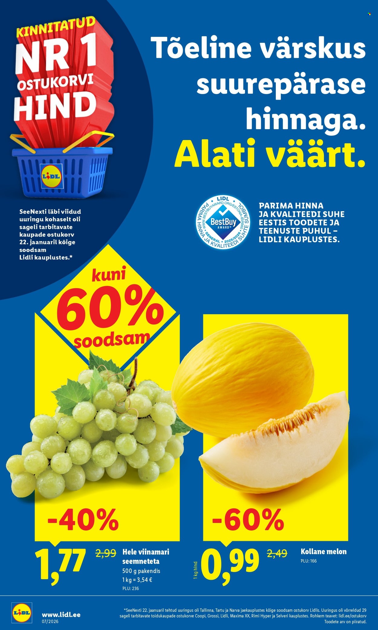 Lidl kliendileht - Kliendileht (9.02 - 15.02.2026)