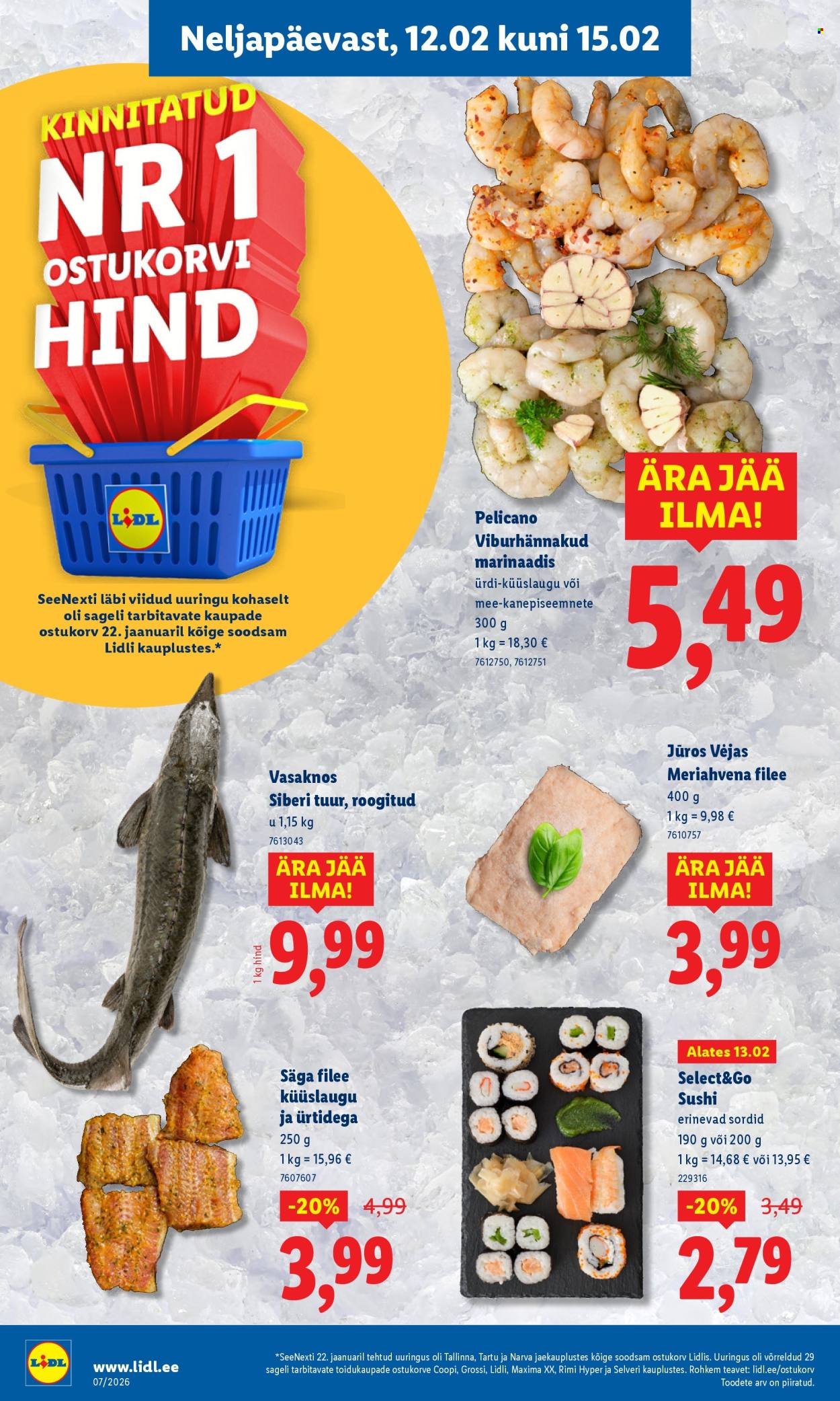 Lidl kliendileht - Kliendileht (9.02 - 15.02.2026)