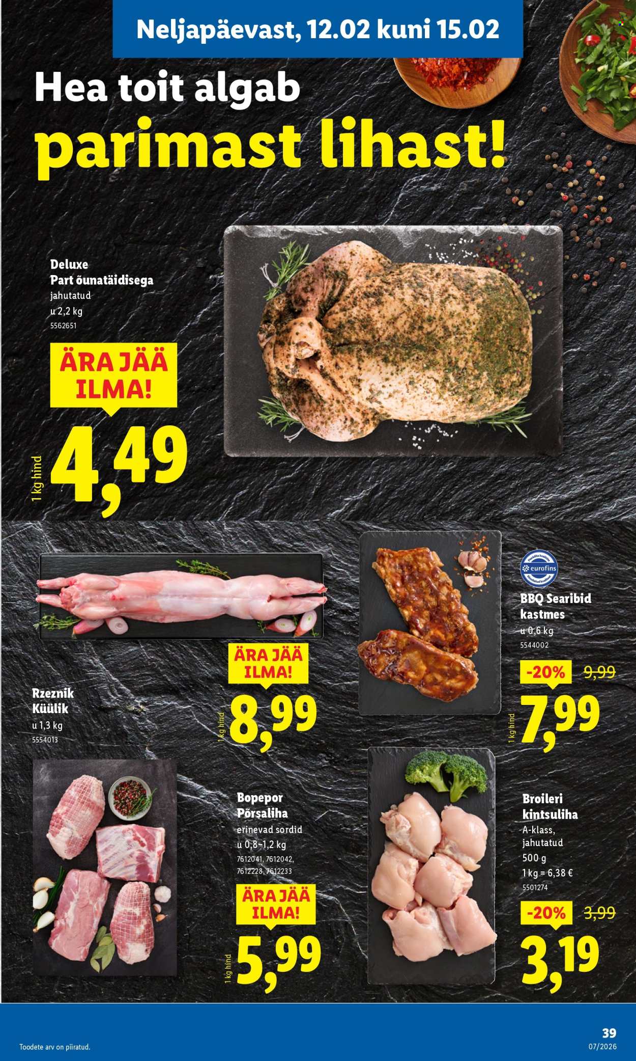Lidl kliendileht - Kliendileht (9.02 - 15.02.2026)