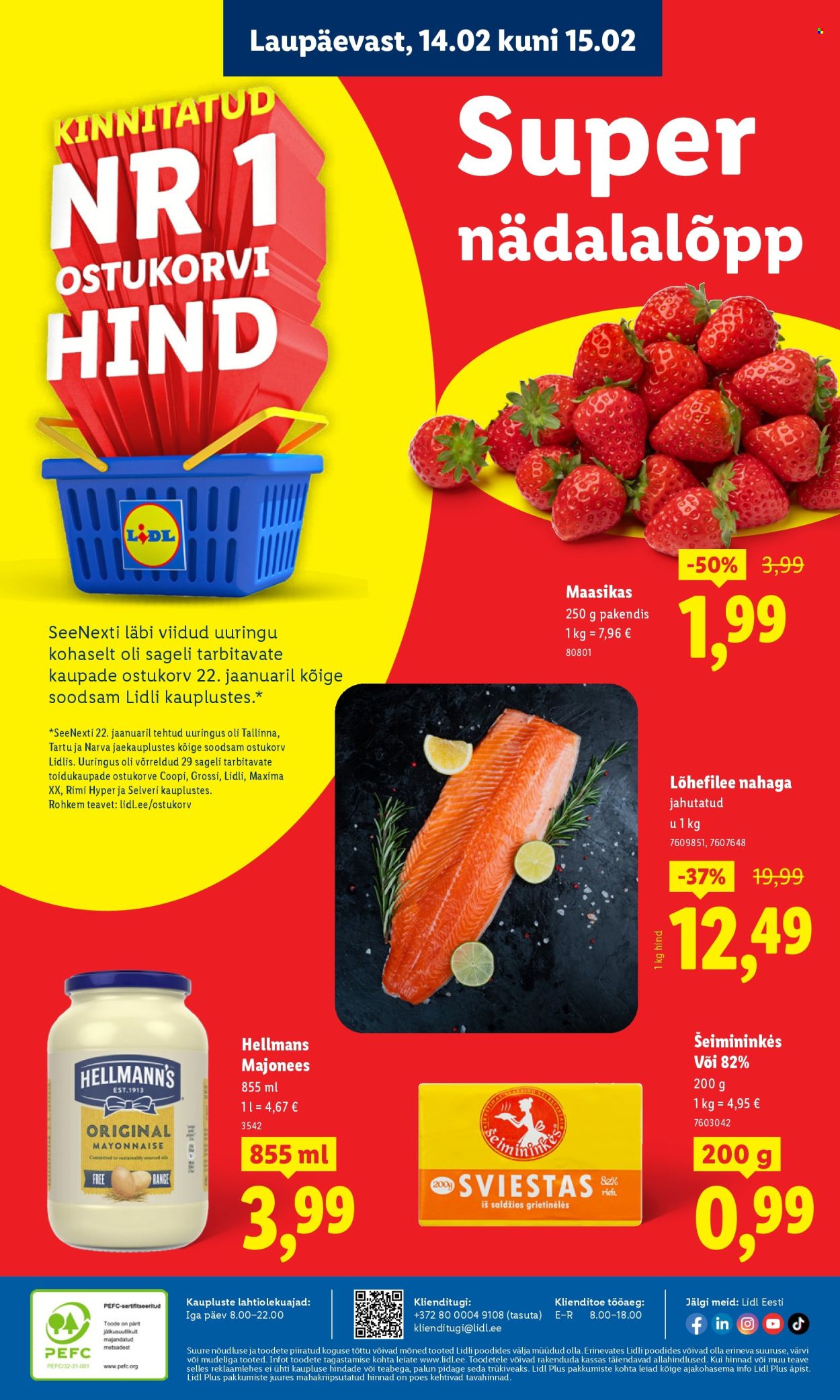 Lidl kliendileht - Kliendileht (9.02 - 15.02.2026)