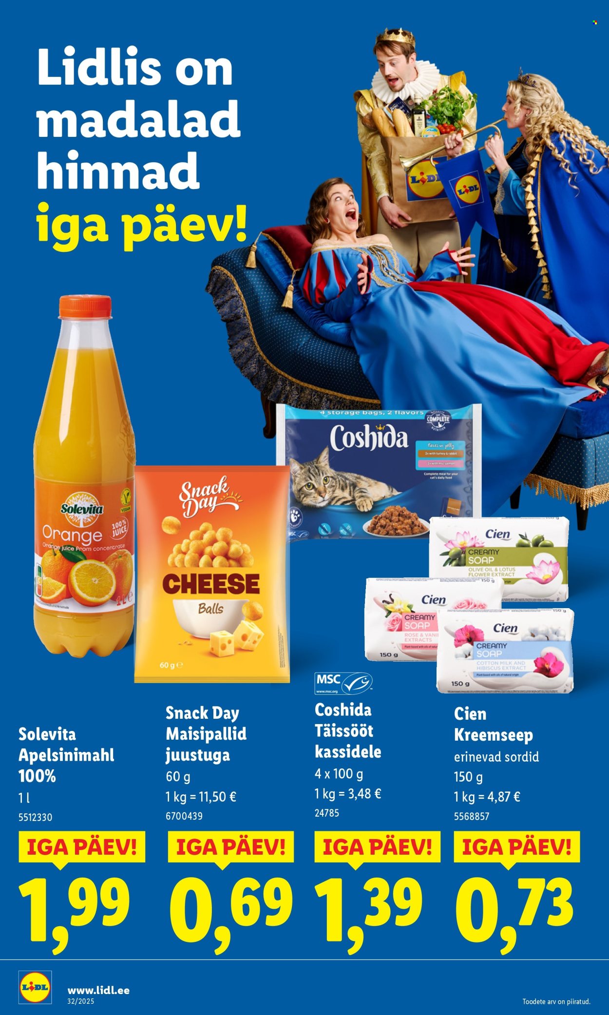 Lidl kliendileht - Kliendileht (4.08 - 10.08.2025)