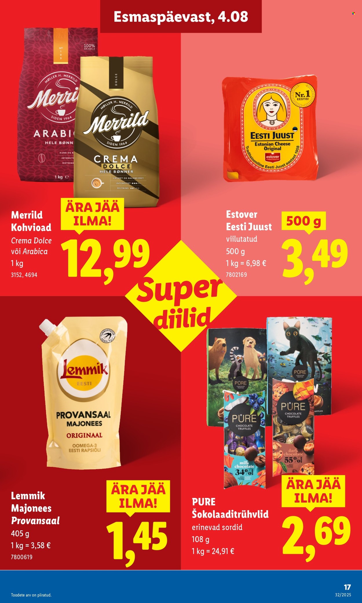 Lidl kliendileht - Kliendileht (4.08 - 10.08.2025)
