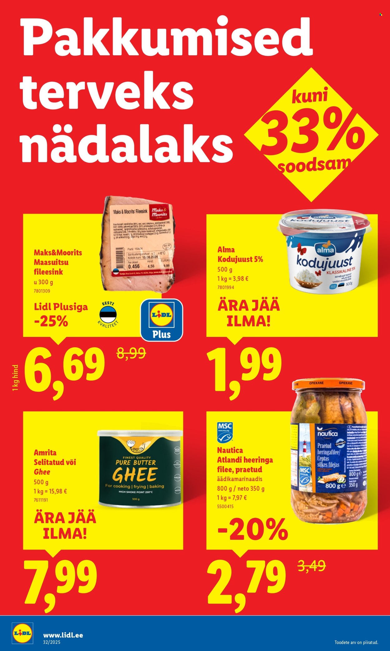 Lidl kliendileht - Kliendileht (4.08 - 10.08.2025)