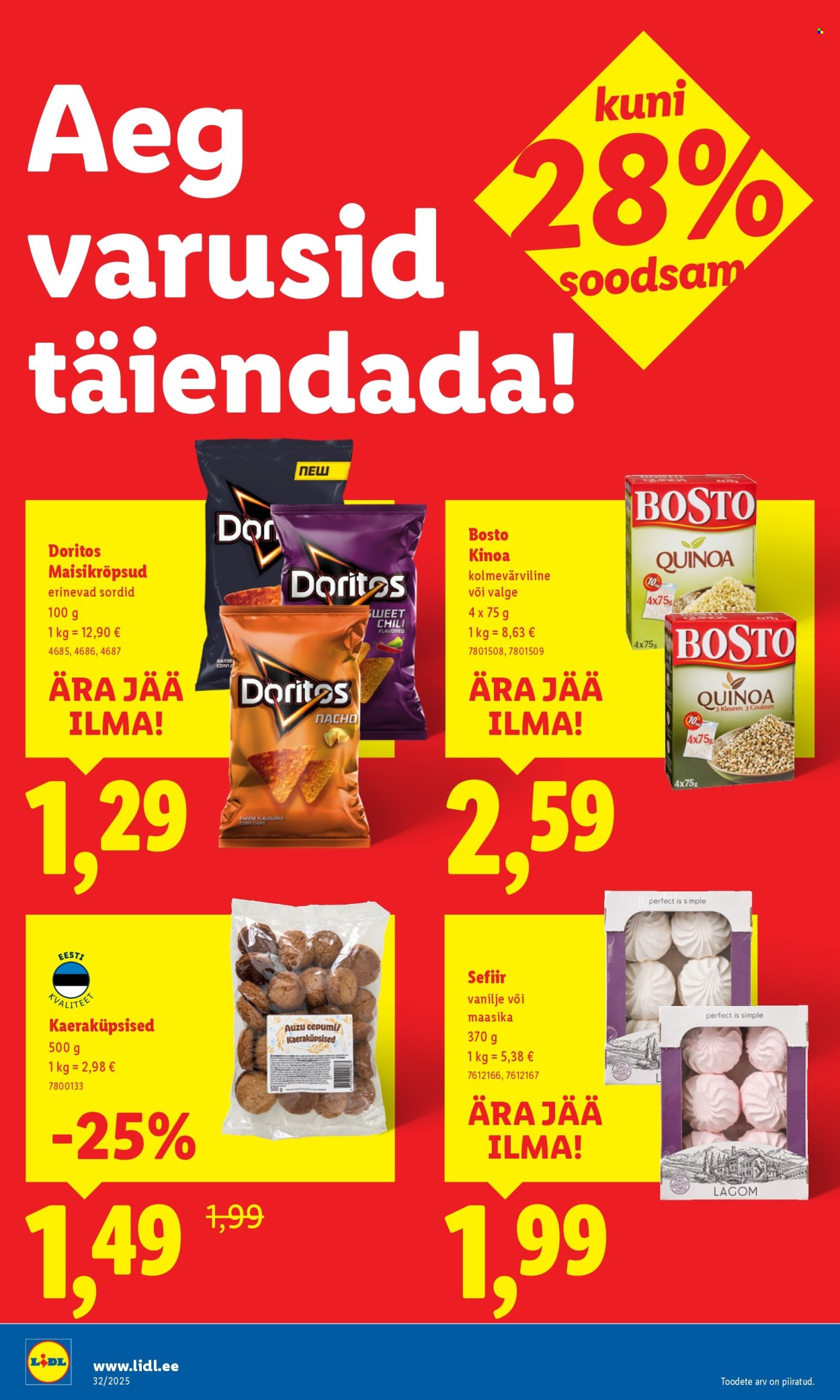 Lidl kliendileht - Kliendileht (4.08 - 10.08.2025)