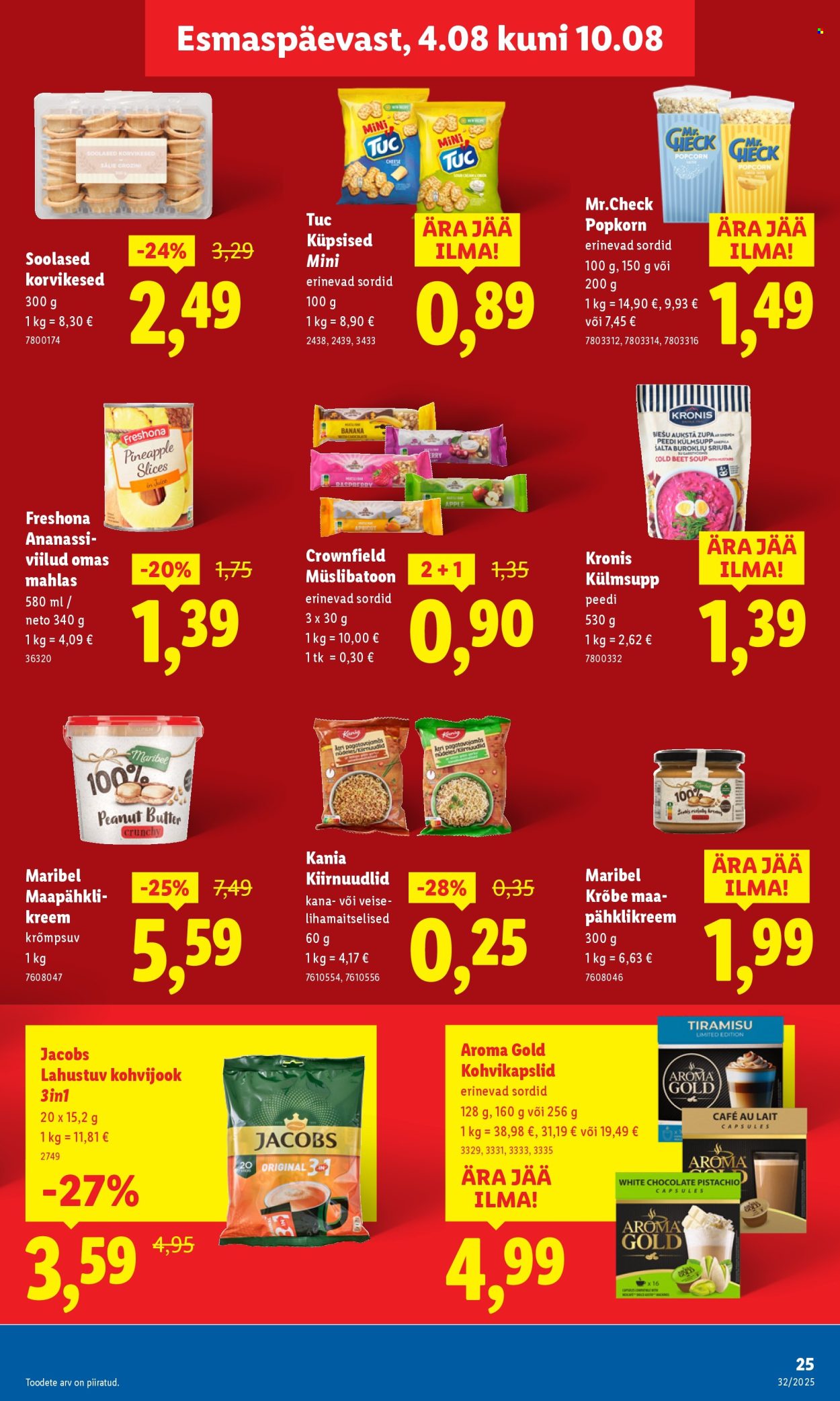 Lidl kliendileht - Kliendileht (4.08 - 10.08.2025)