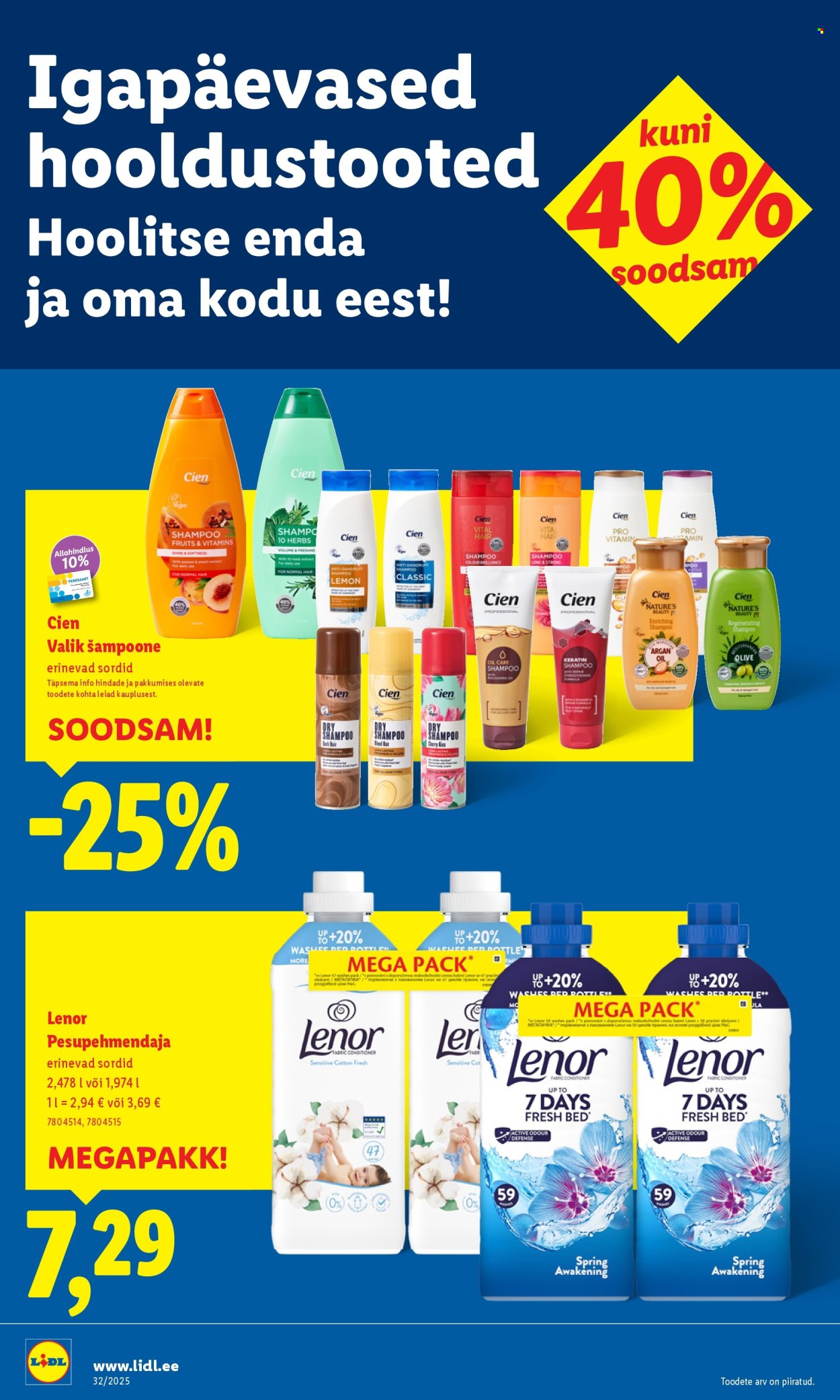 Lidl kliendileht - Kliendileht (4.08 - 10.08.2025)