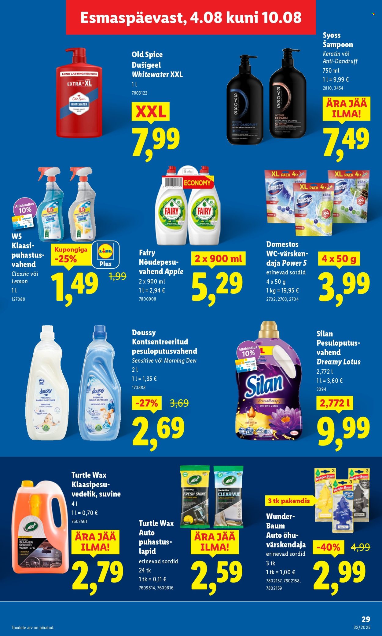 Lidl kliendileht - Kliendileht (4.08 - 10.08.2025)