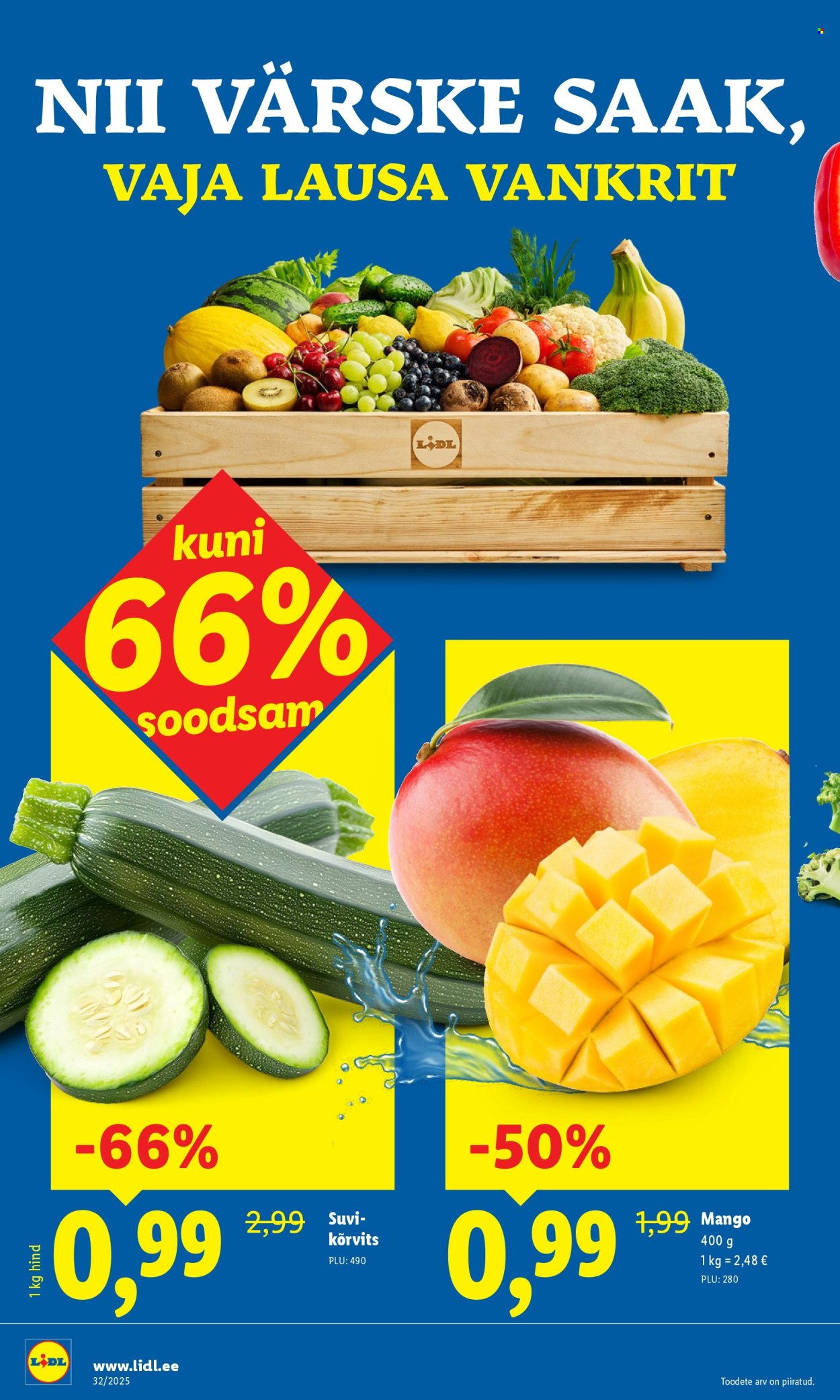 Lidl kliendileht - Kliendileht (4.08 - 10.08.2025)