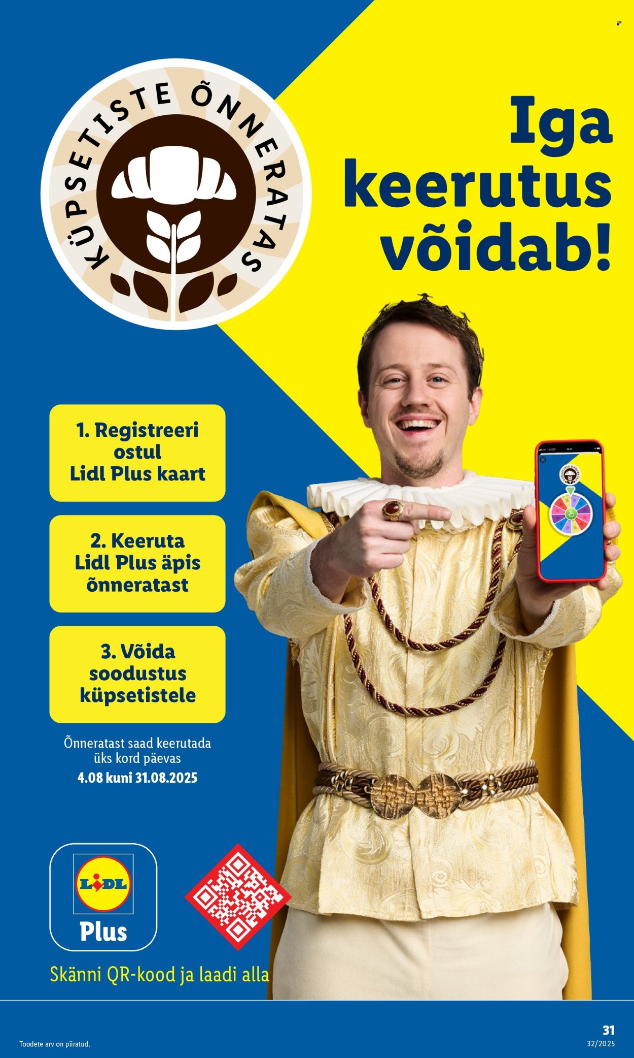 Lidl kliendileht - Kliendileht (4.08 - 10.08.2025)