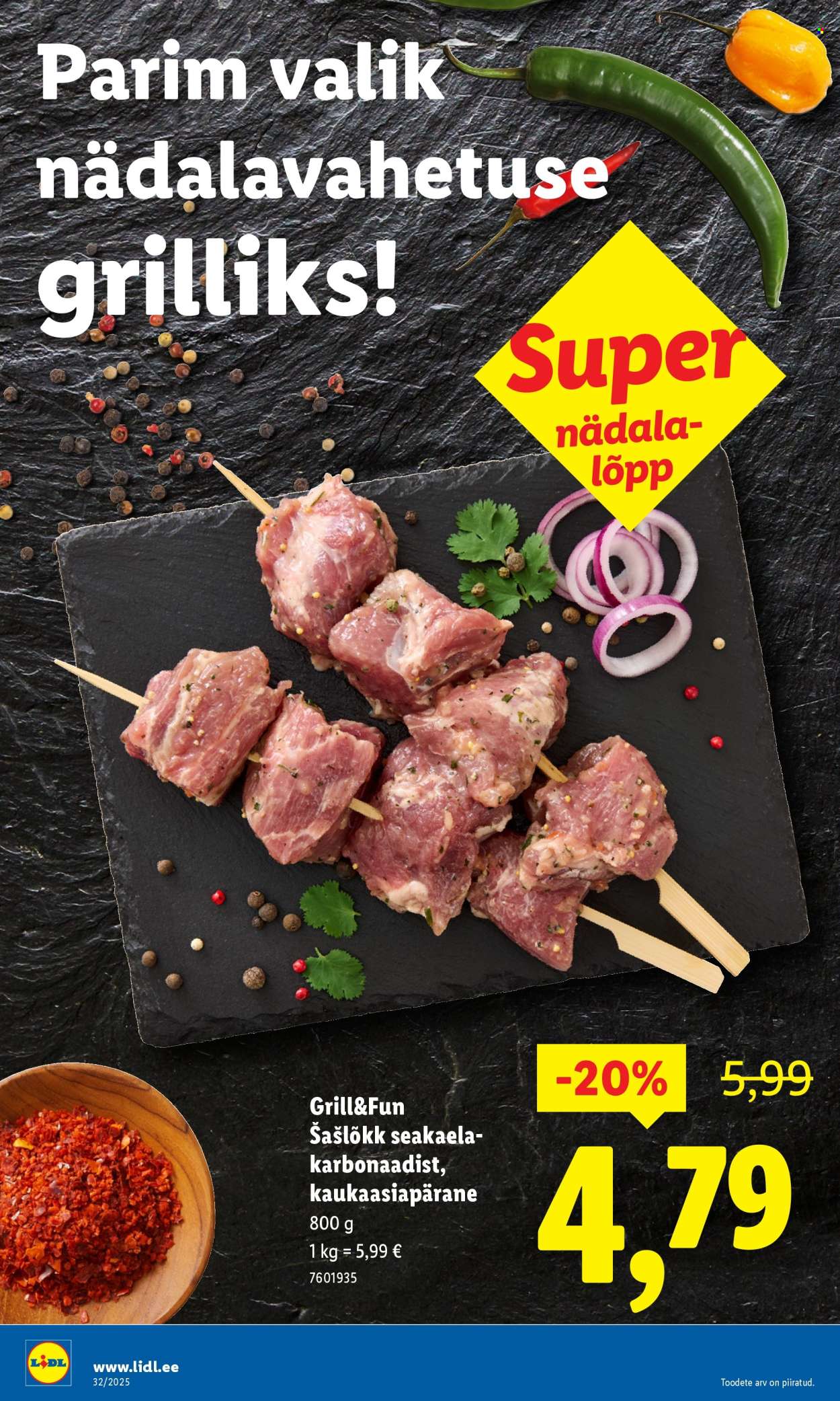 Lidl kliendileht - Kliendileht (4.08 - 10.08.2025)