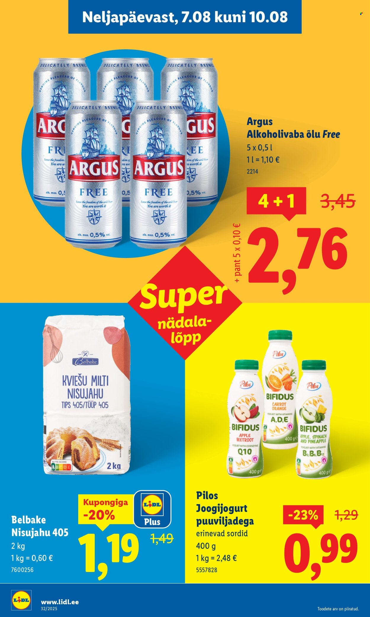 Lidl kliendileht - Kliendileht (4.08 - 10.08.2025)