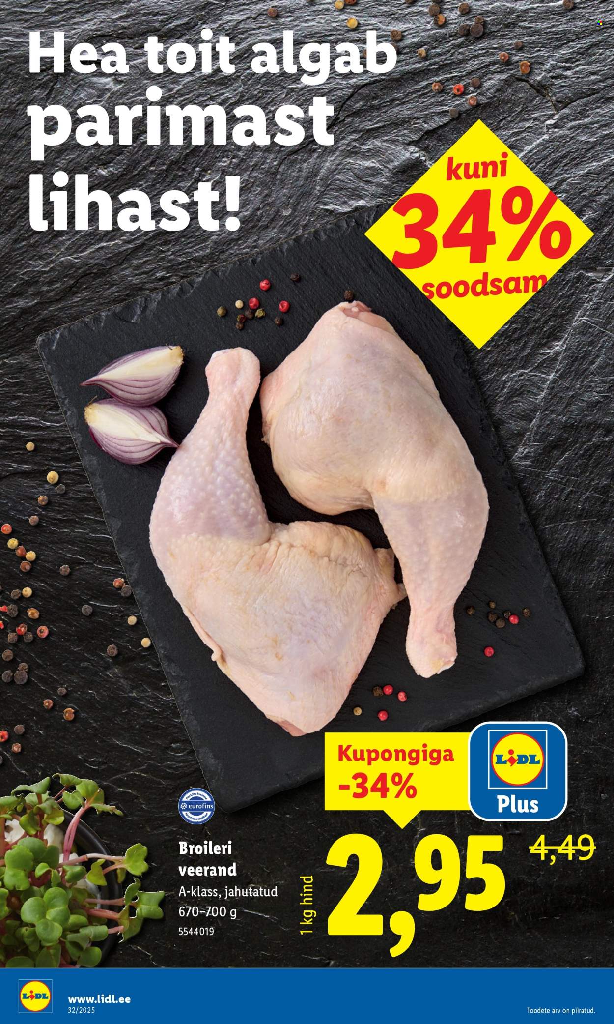 Lidl kliendileht - Kliendileht (4.08 - 10.08.2025)