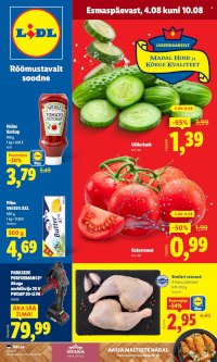 Lidl kliendileht - Kliendileht (4.08 - 10.08.2025)