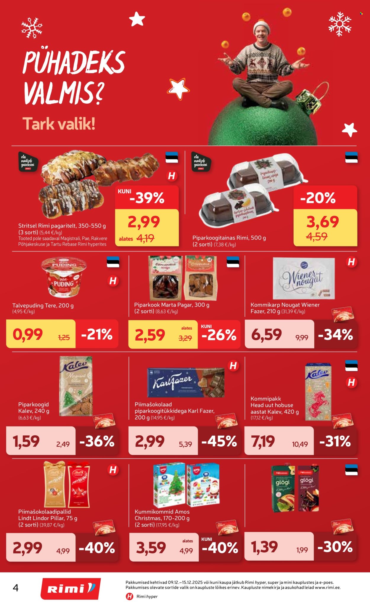 Rimi kliendileht - Kliendileht (9.12 - 15.12.2025)