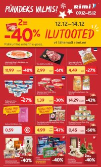 Rimi kliendileht - Kliendileht (9.12 - 15.12.2025)