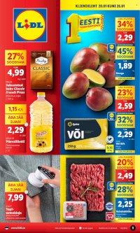 Lidl kliendileht - Kliendilehed (20.01 - 26.01.2025)