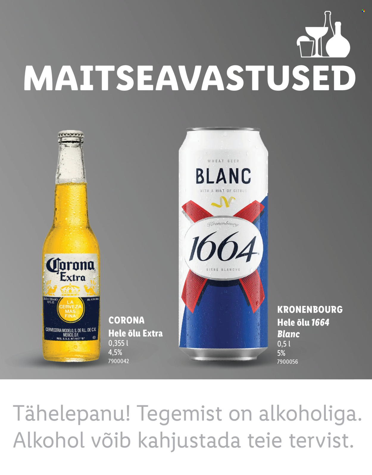 Lidl kliendileht - MAITSEAVASTUSED
