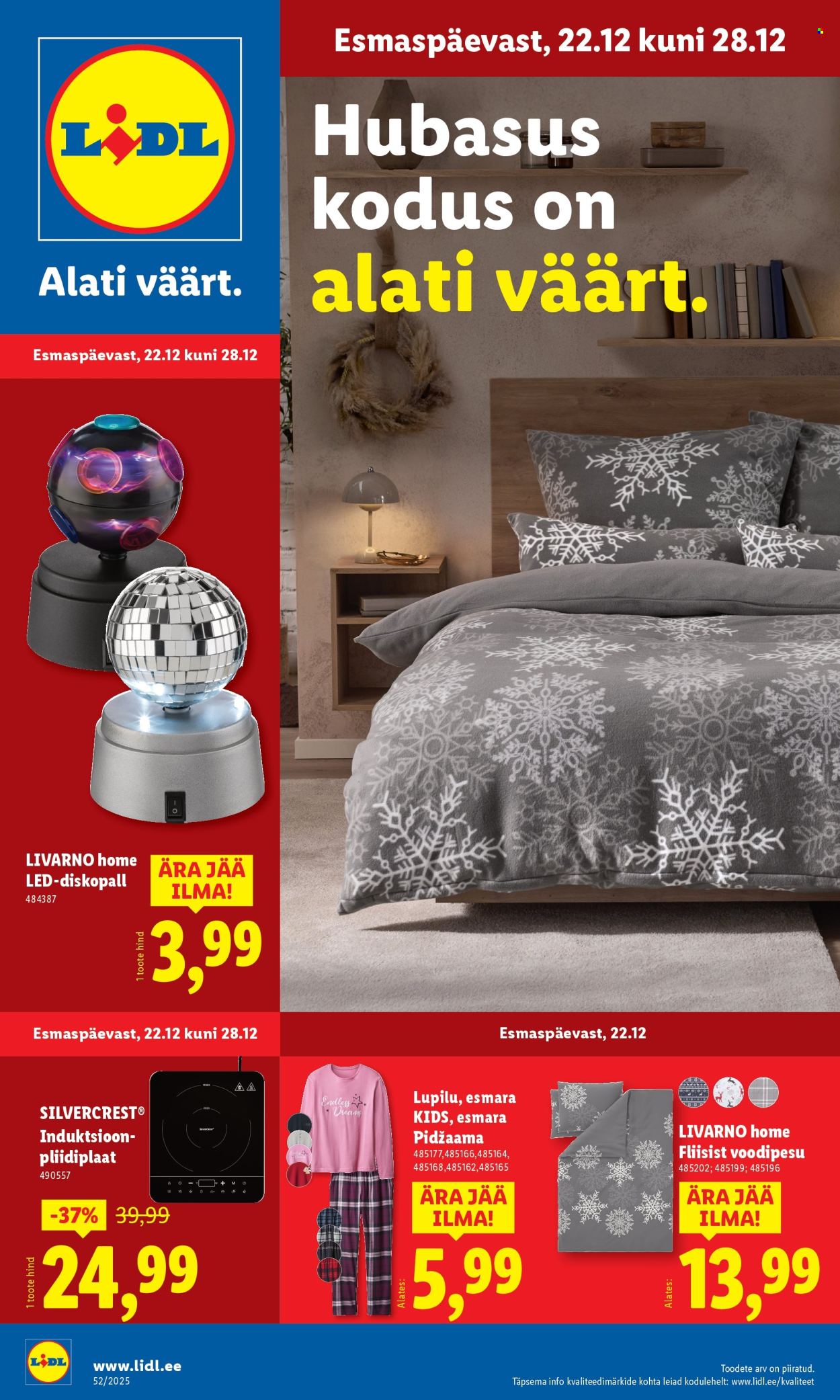 Lidl kliendileht - Tööstuskaupade pakkumised (22.12 - 28.12.2025)