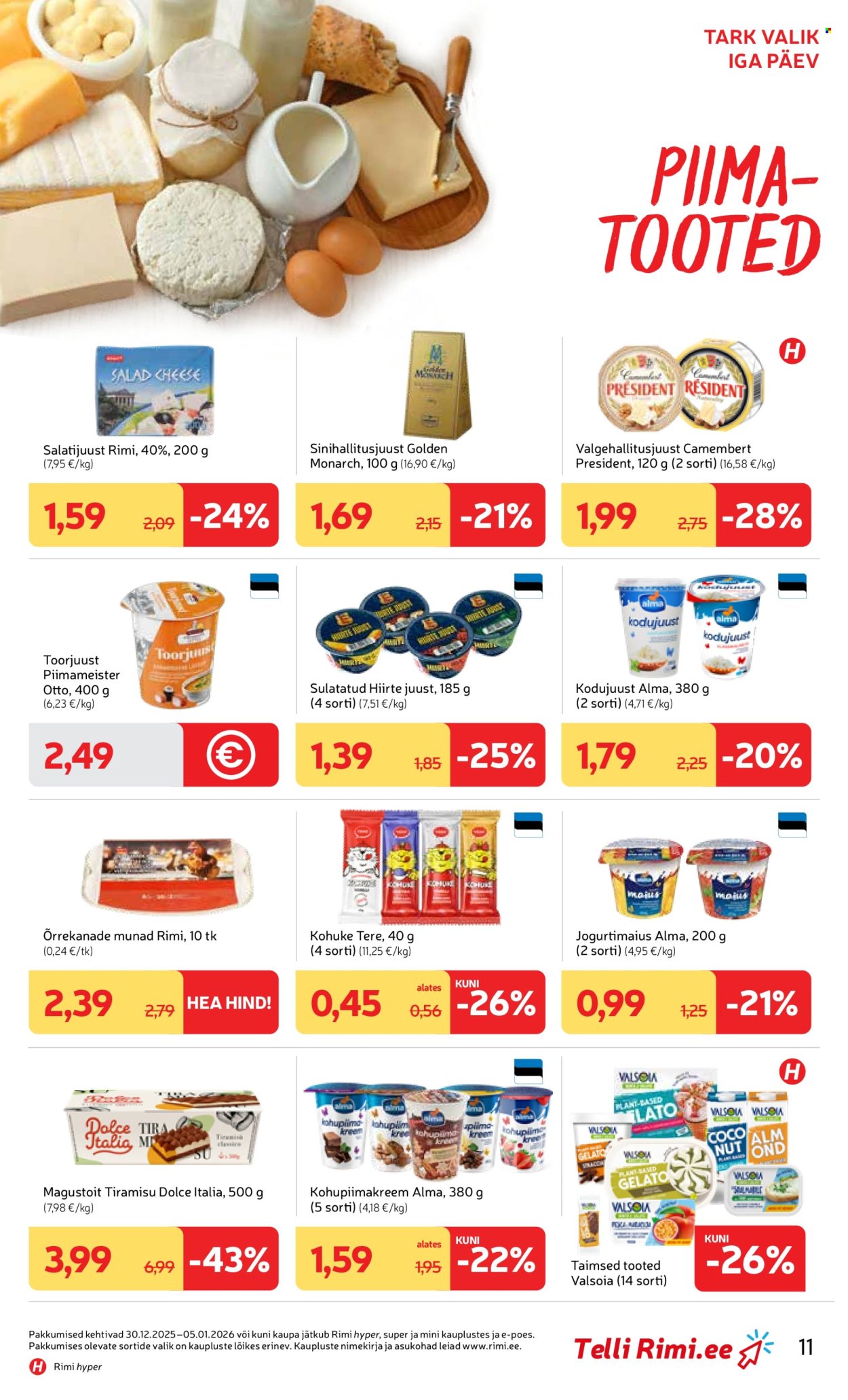 Rimi kliendileht - Kliendileht (30.12.2025 - 5.01.2026)
