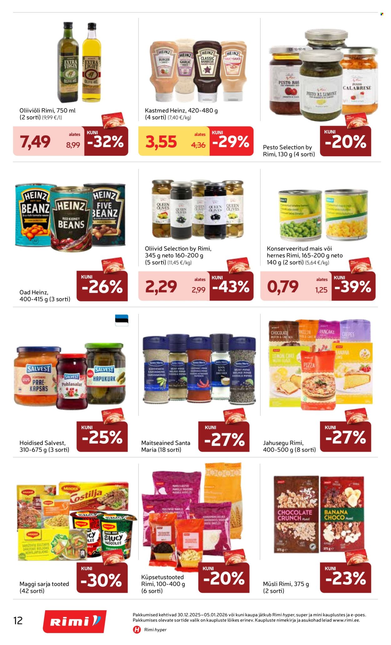 Rimi kliendileht - Kliendileht (30.12.2025 - 5.01.2026)