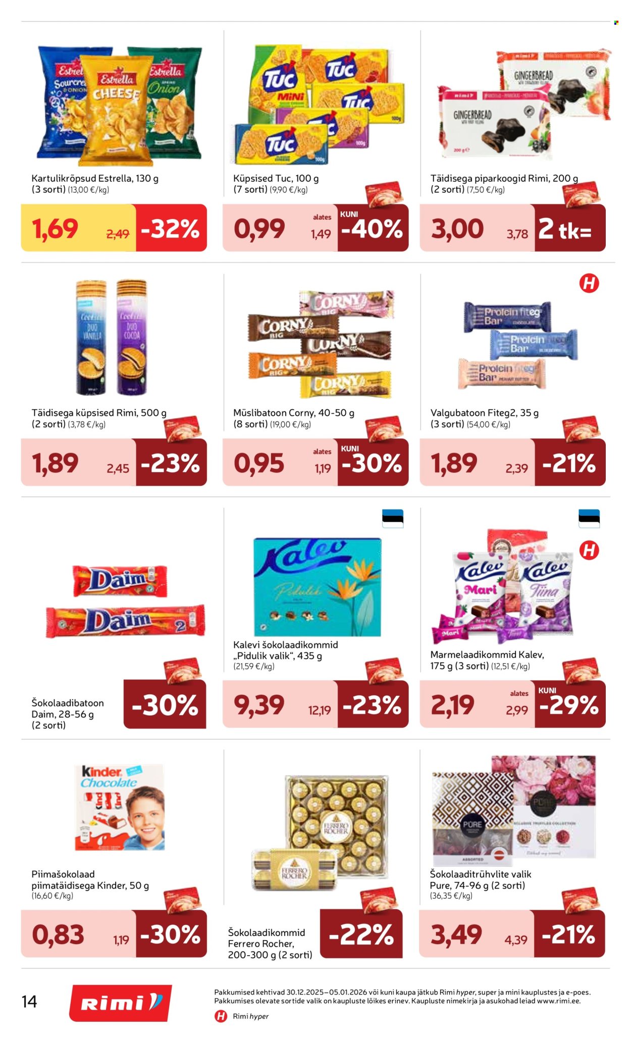 Rimi kliendileht - Kliendileht (30.12.2025 - 5.01.2026)