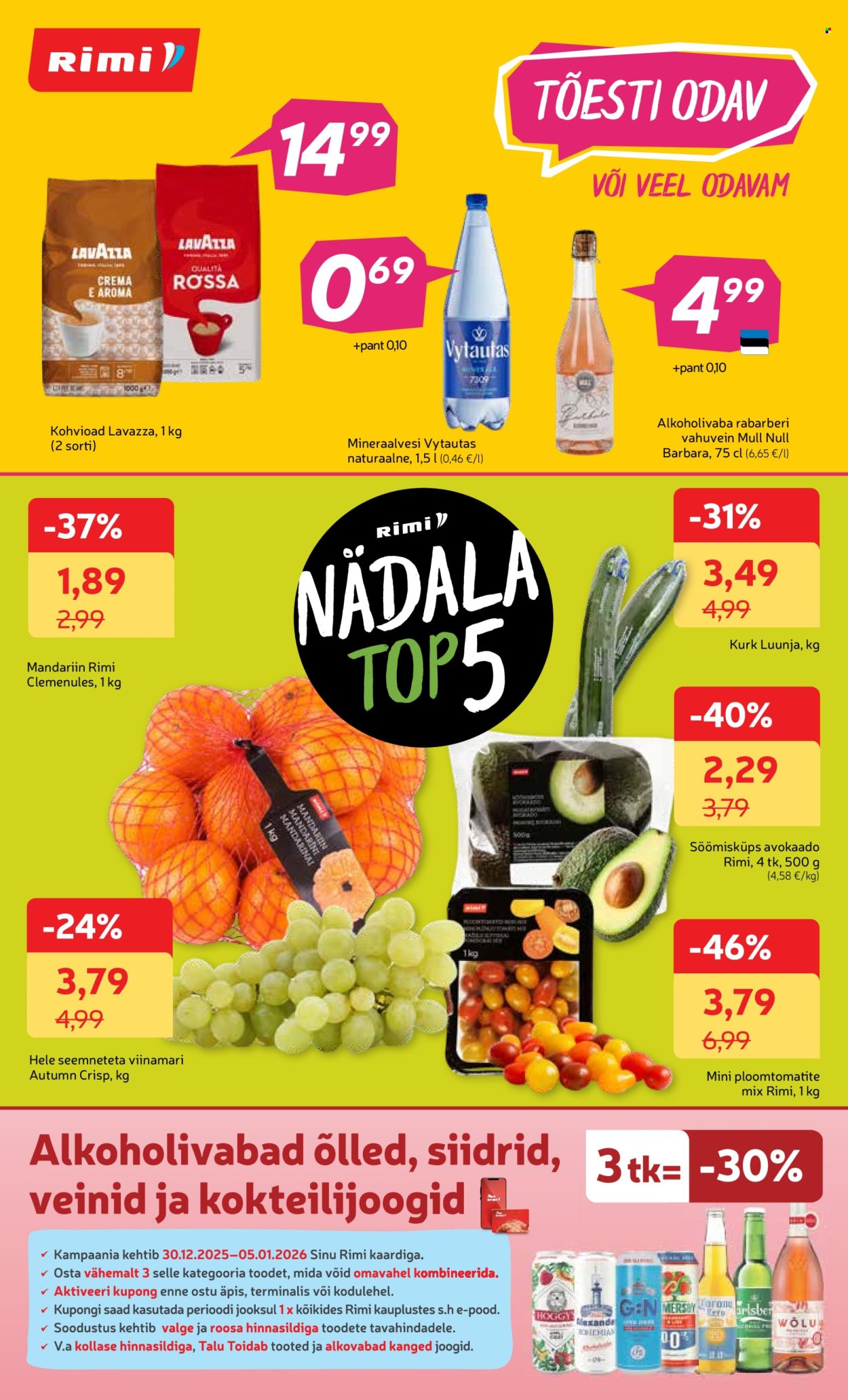 Rimi kliendileht - Kliendileht (30.12.2025 - 5.01.2026)