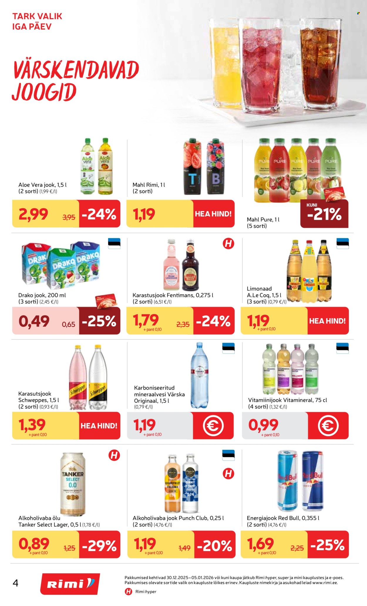 Rimi kliendileht - Kliendileht (30.12.2025 - 5.01.2026)