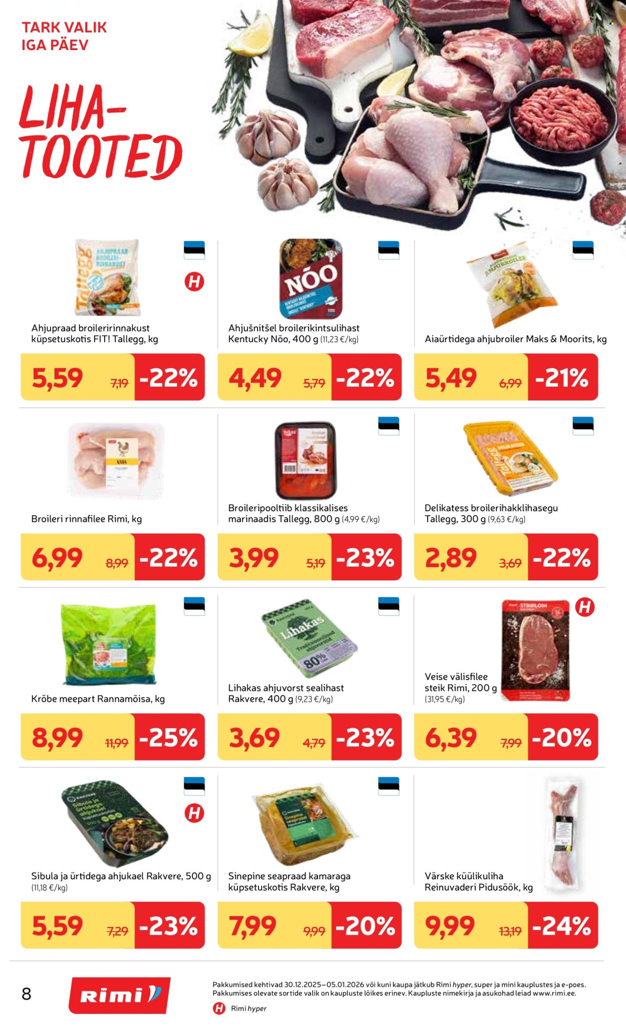 Rimi kliendileht - Kliendileht (30.12.2025 - 5.01.2026)